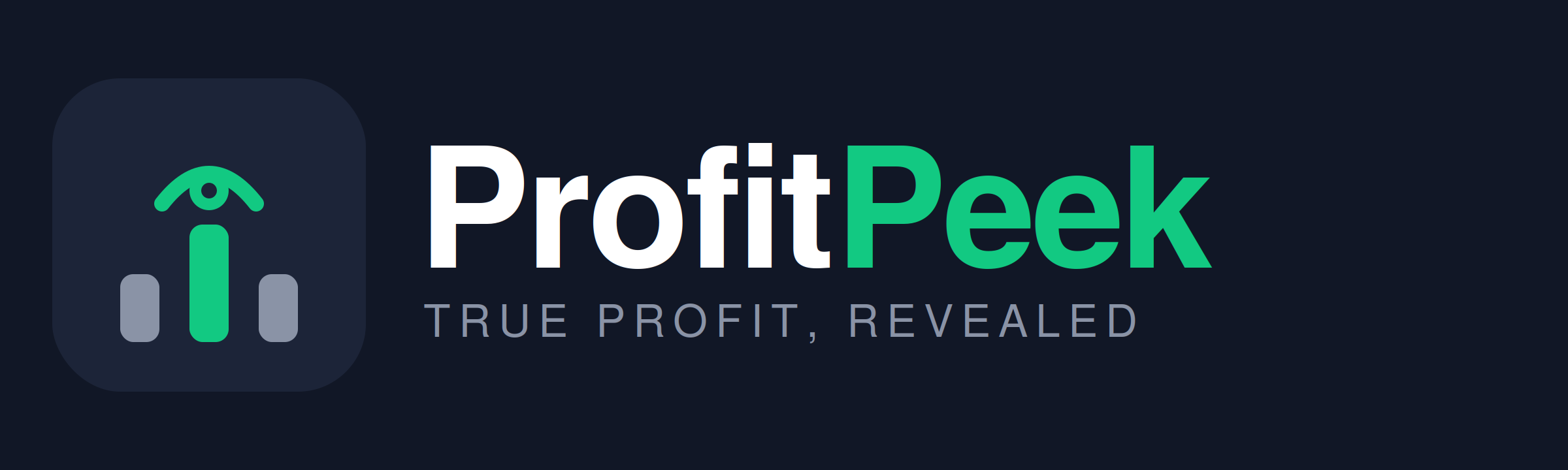 ProfitPeek Logo